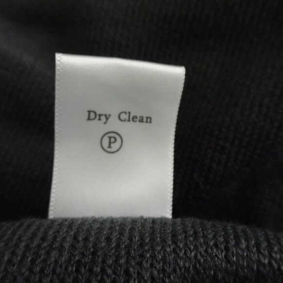 Coldwater Creek Jacket Women's Size 10 Gray Double Knit Button Front - Picture 8 of 9